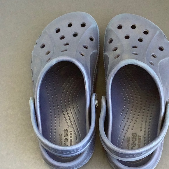 Crocs kids Baya Clog unisex Sandals Navy Blue/ 11C - Picture 3 of 4